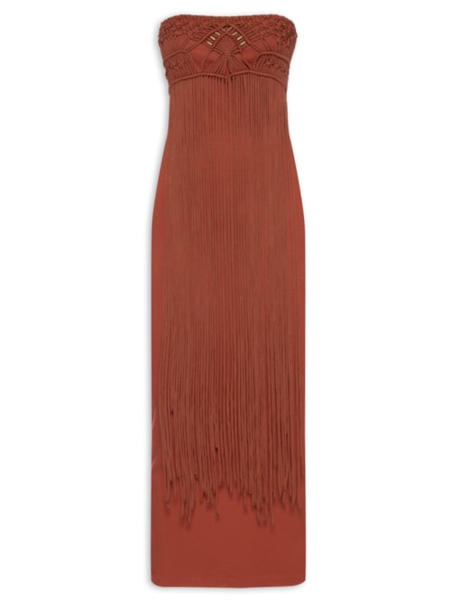 Vestido Midi – Vermelho