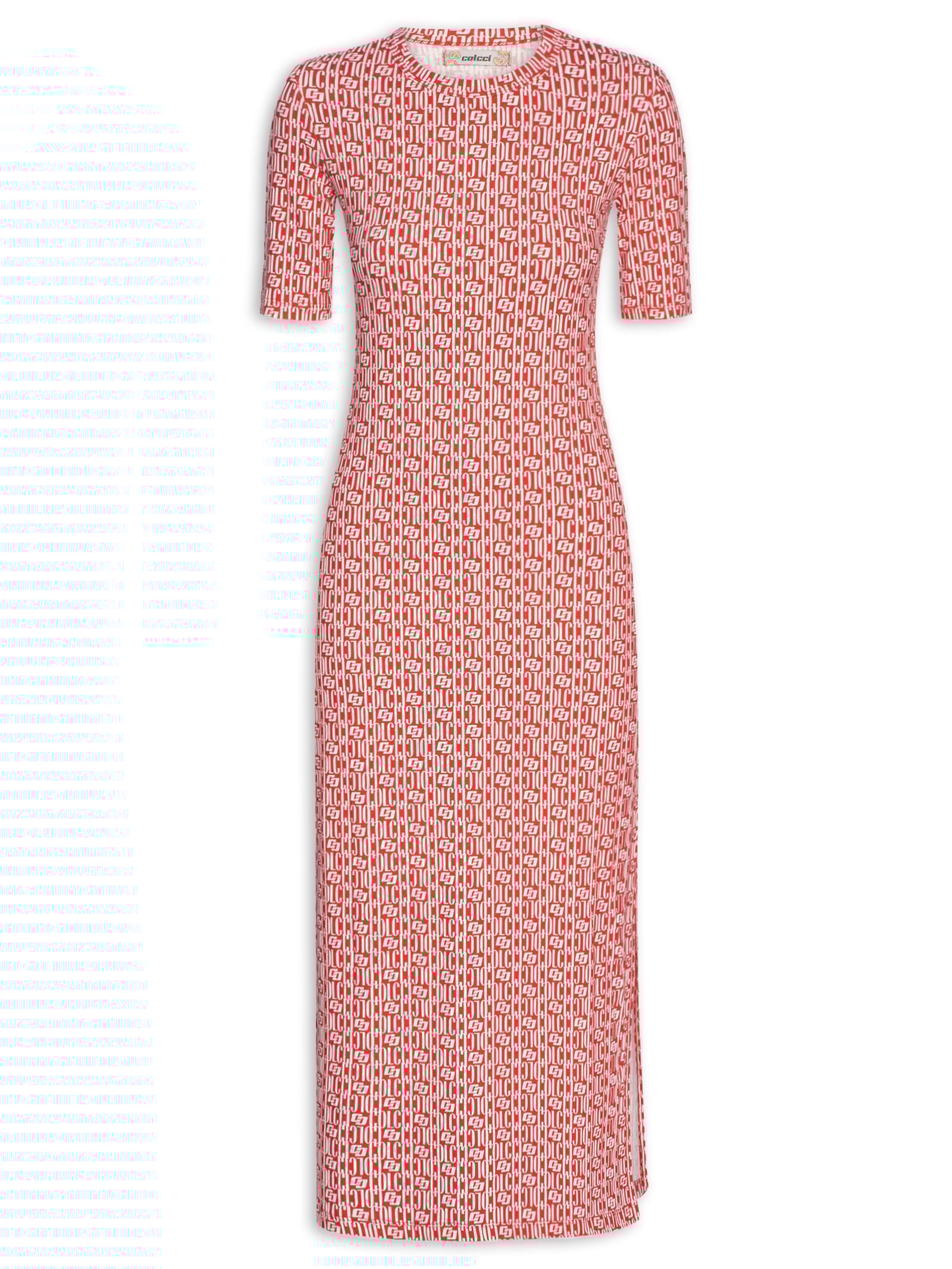 Vestido Midi Vermelho Colcci