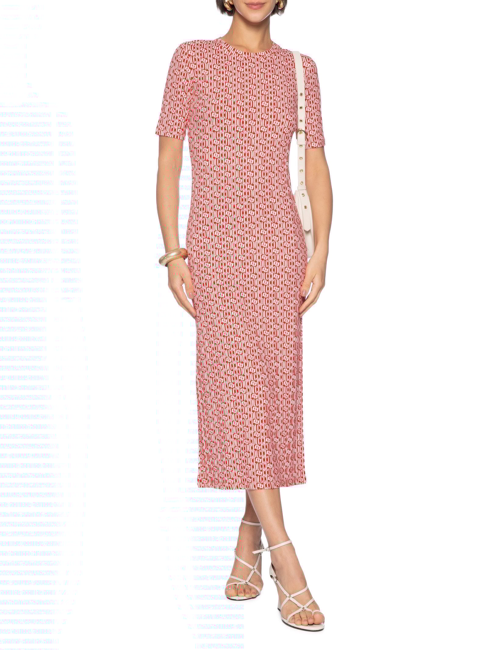 Vestido Midi Vermelho Colcci