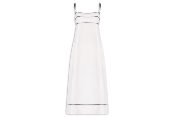 Vestido Midi Vivos Pb - Branco