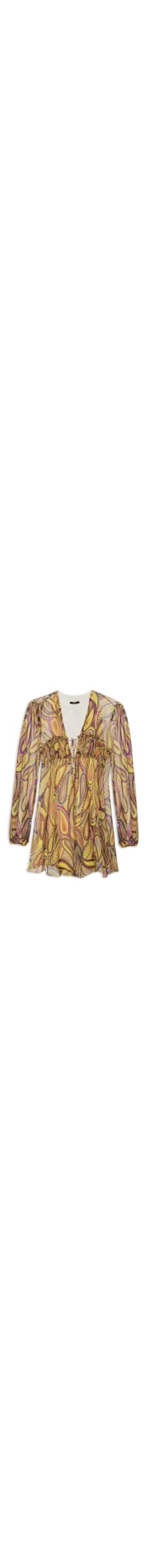 Vestido Mini Boho Anna – Verde