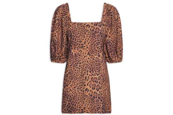 Vestido Mini Onça - Animal Print