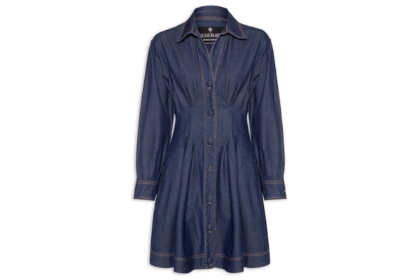Vestido Mini Raquel - Azul