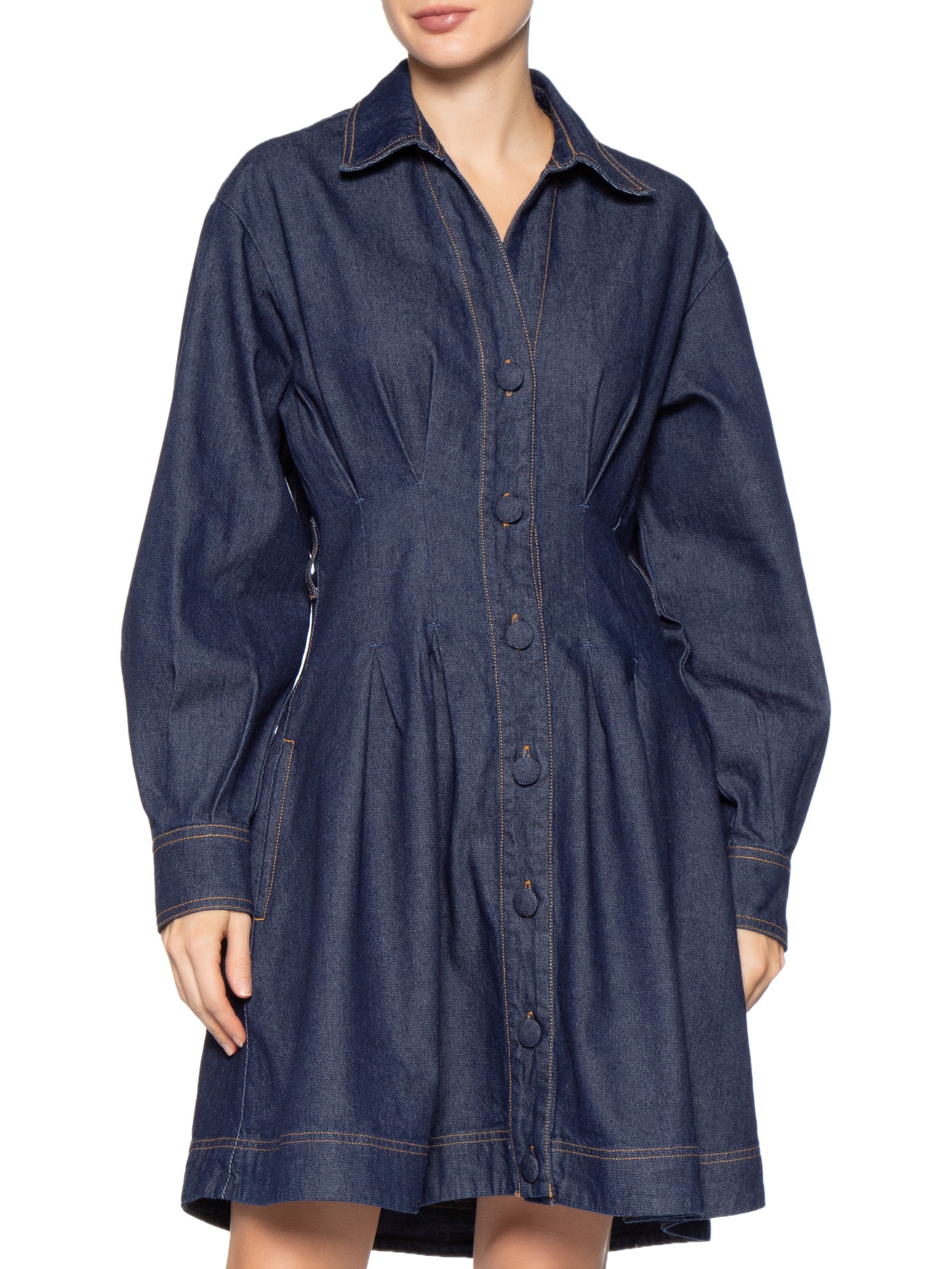 Vestido Mini Raquel Azul Le Lis