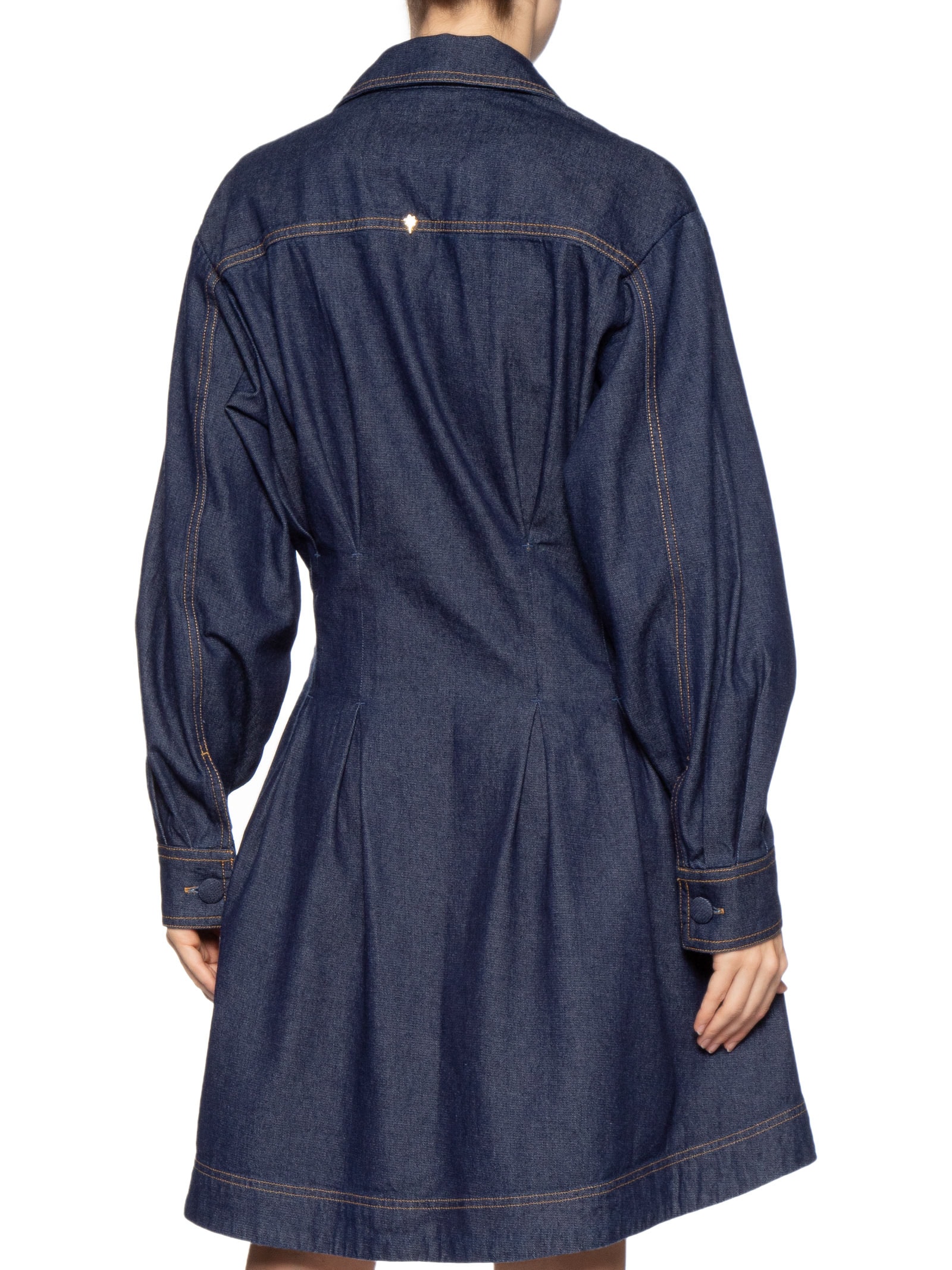 Vestido Mini Raquel Azul Le Lis