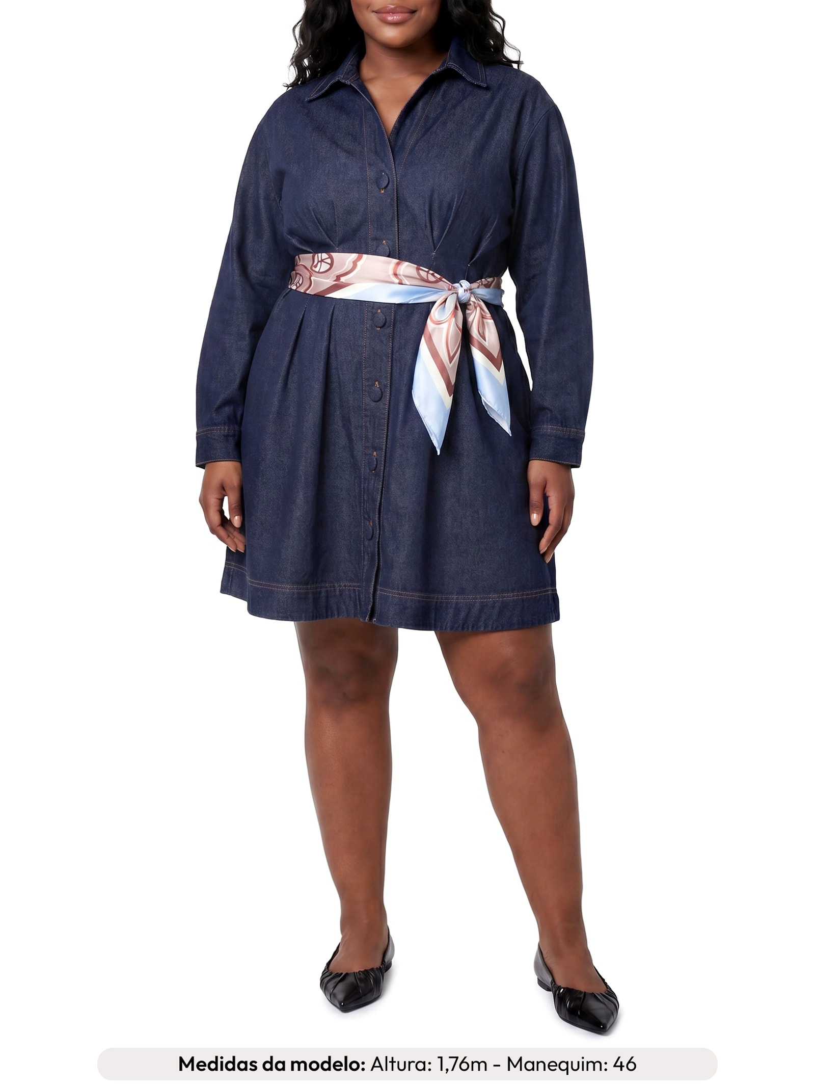 Vestido Mini Raquel Azul Le Lis
