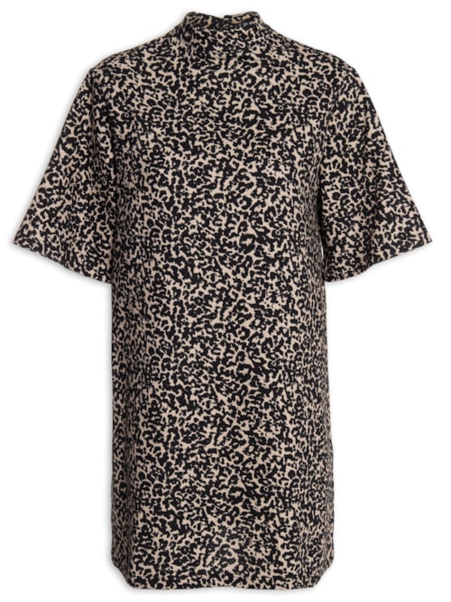 Vestido Moletom Estampado – Animal Print