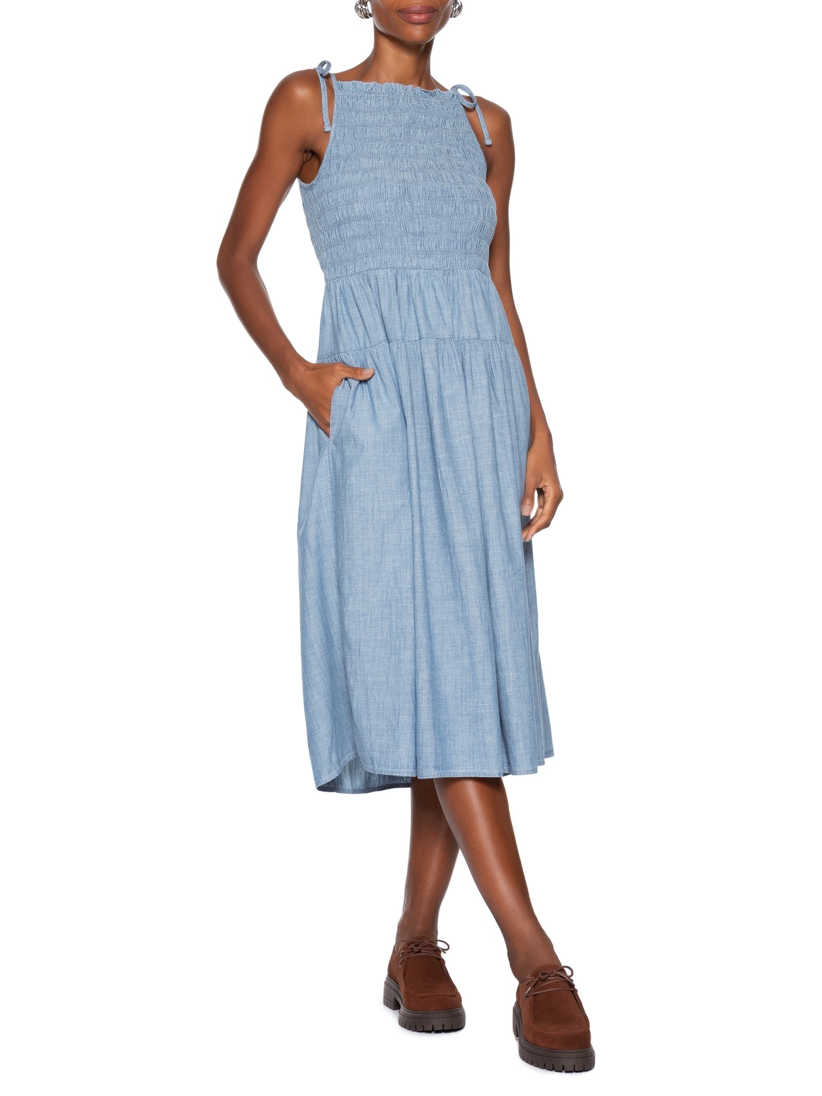 Vestido Mônaco Cotton Azul Levi's
