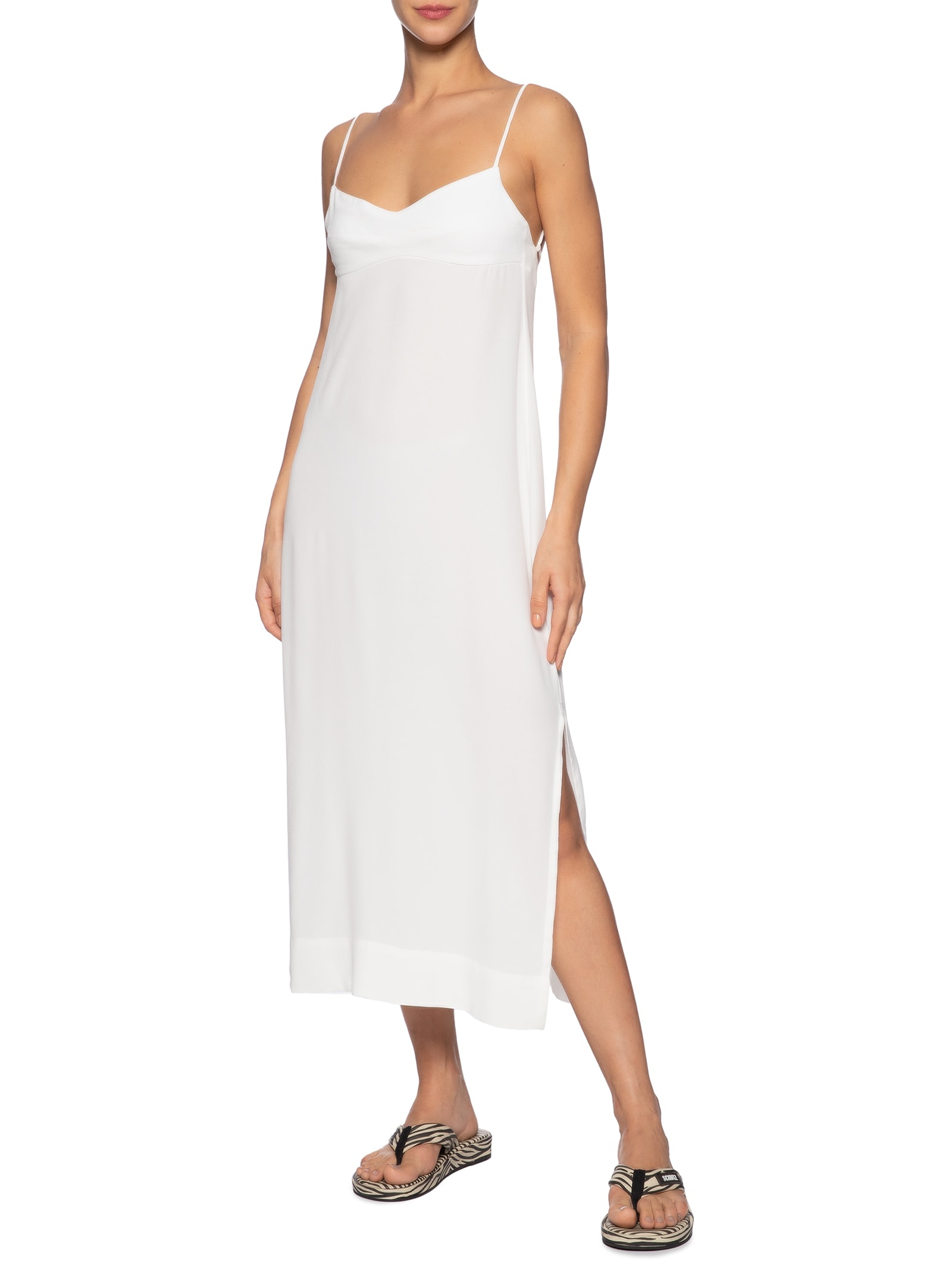 Vestido Monica Branco Haight