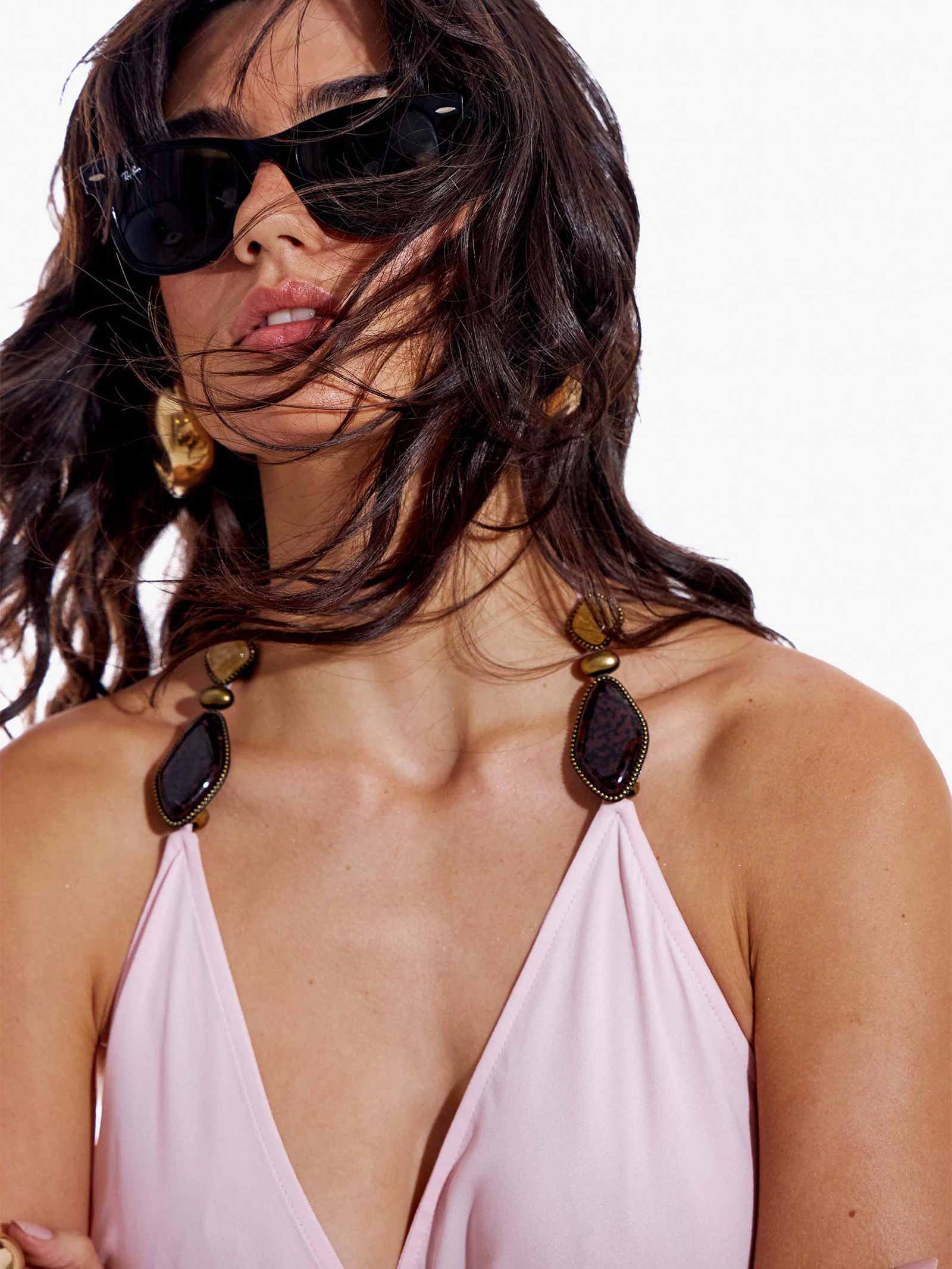 Vestido Mullet Com Babados Rosa My Favorite