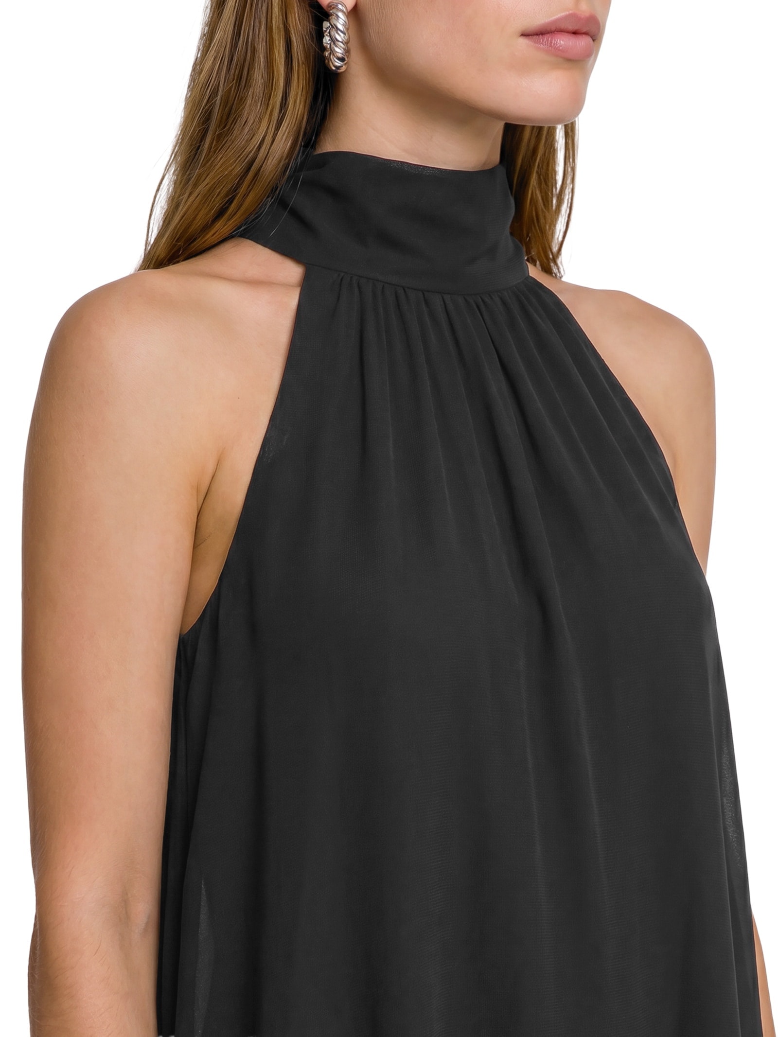 Vestido New Sabiá Crepe – Preto Lez A Lez