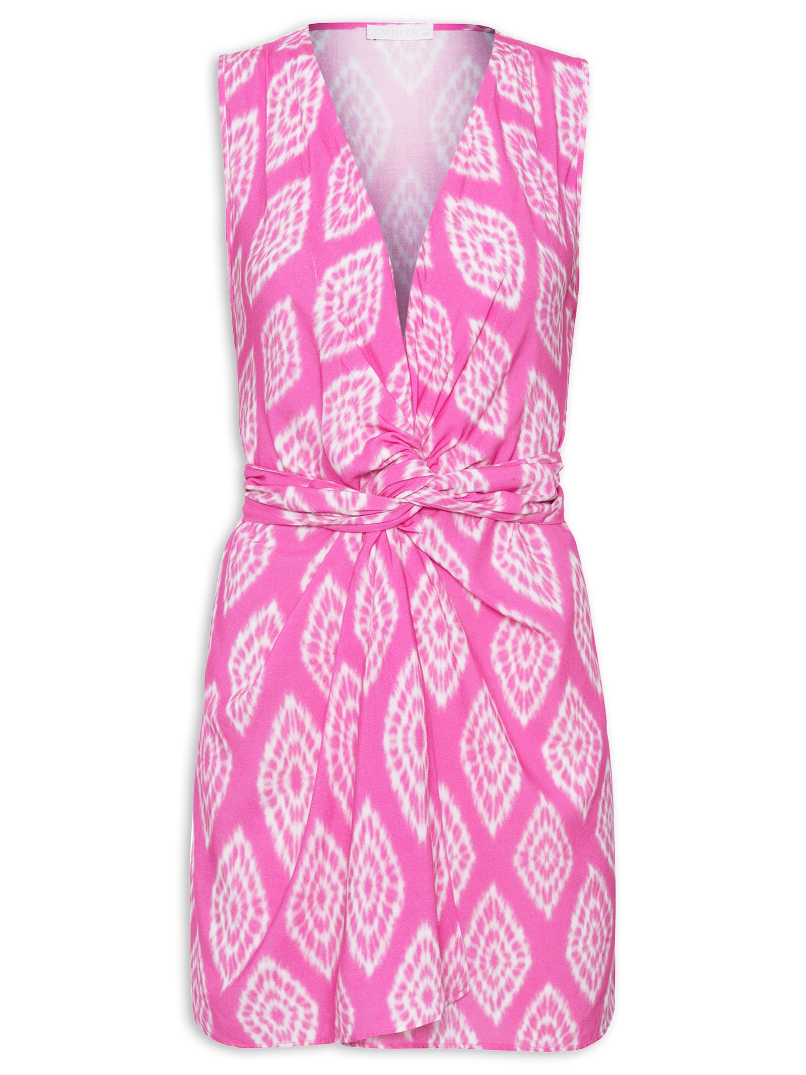 Vestido Nicole Rosa Triya