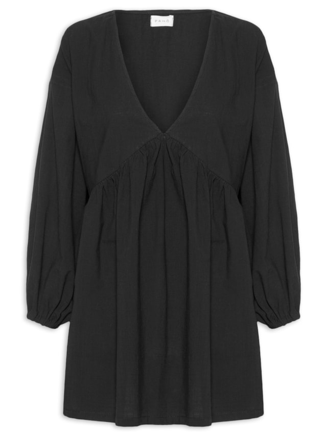 Vestido Nina Ipa - Preto by PANÔ