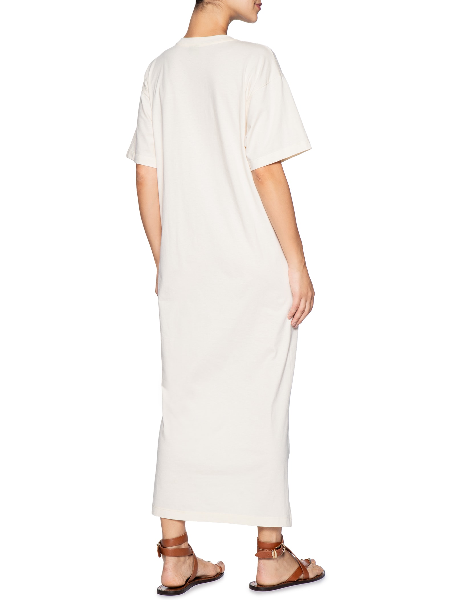Vestido Nó Pássaros Tomate – Off White Farm