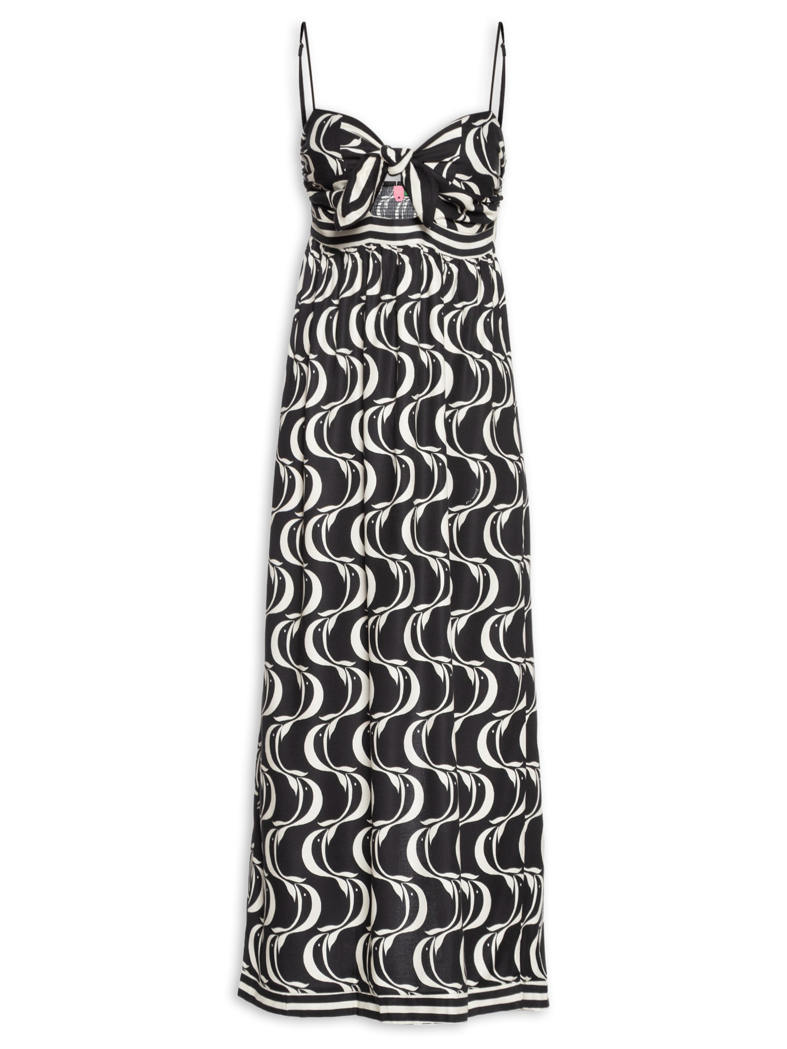 Vestido Nó Peixe Copa Preto Farm