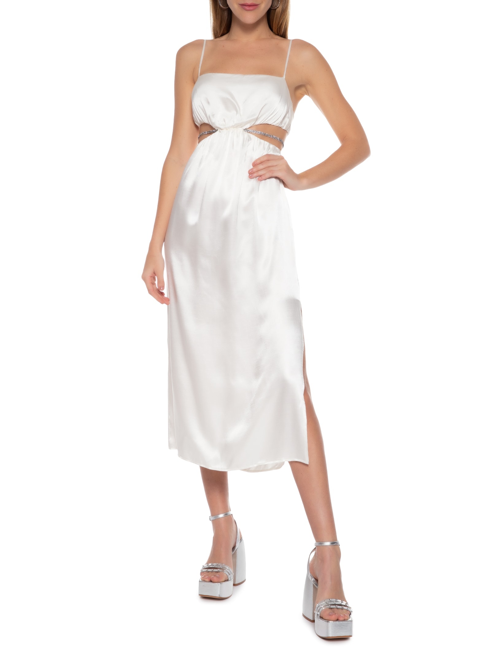 Vestido Off White Colcci