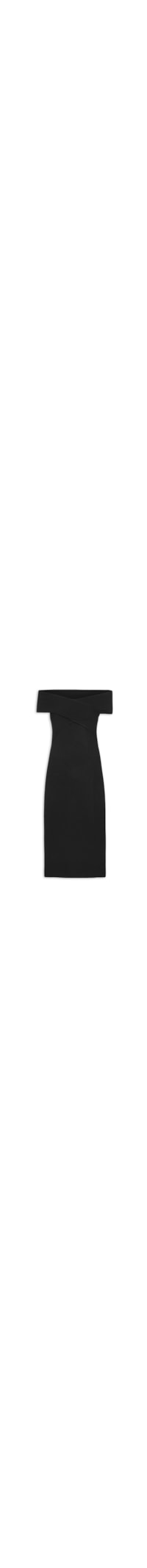 Vestido Ombro a Ombro - Preto