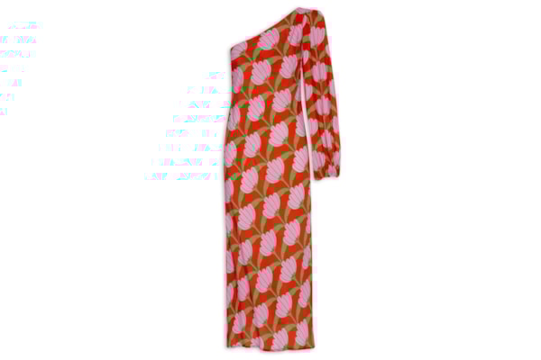 Vestido Ombro Só Banana Deco - Vermelho