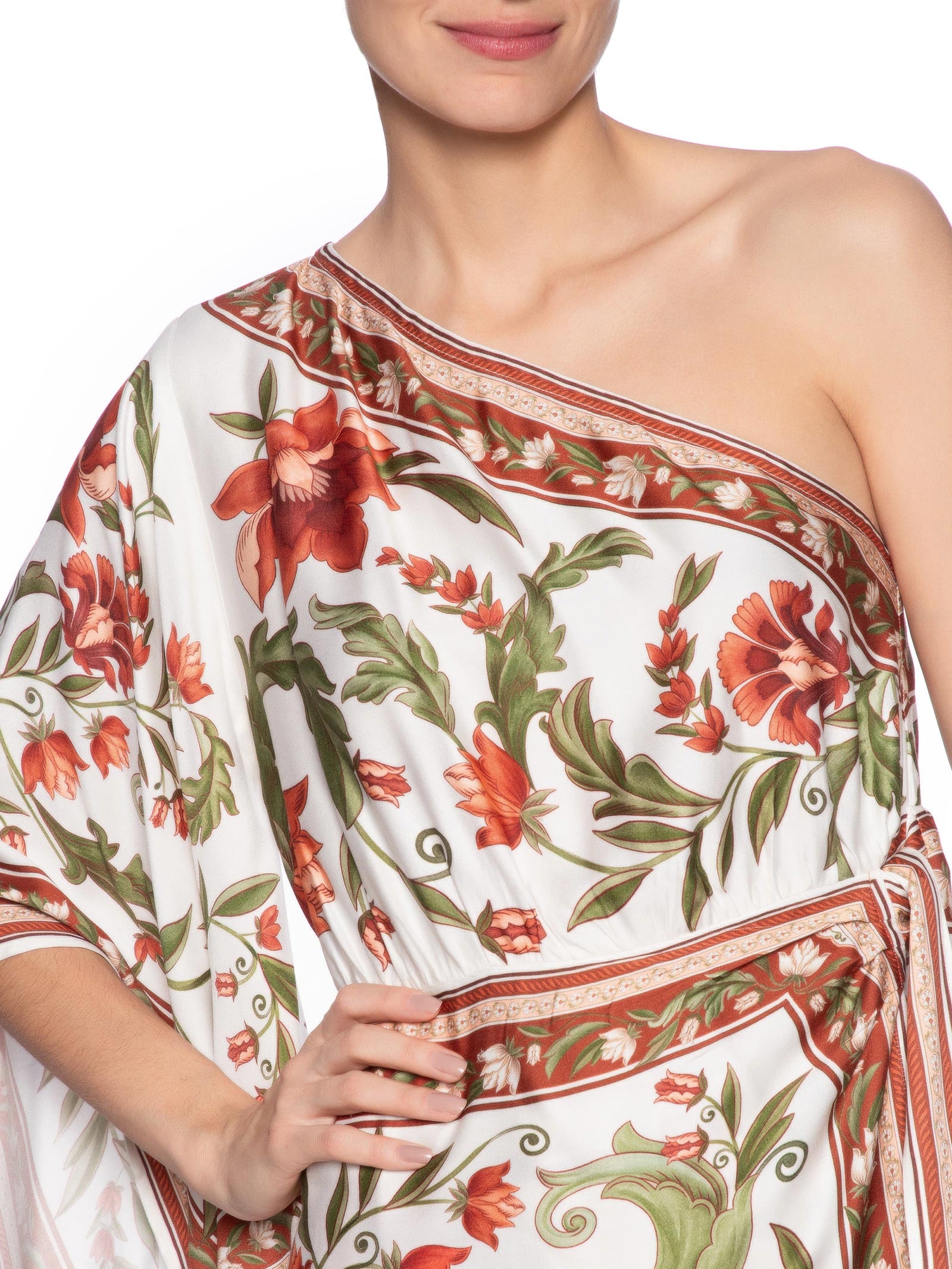 Vestido Ombro Só Natália Off White Farm