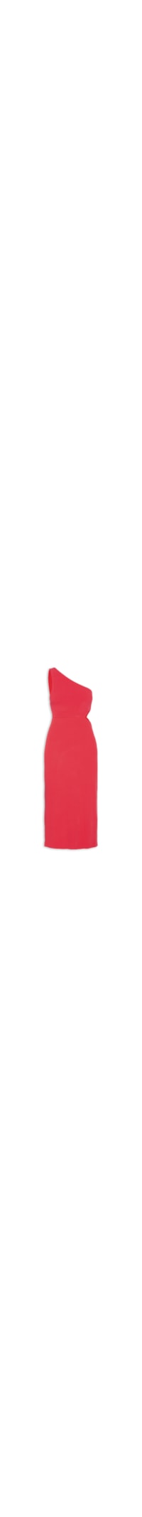 Vestido Ombro Só Recorte - Vermelho