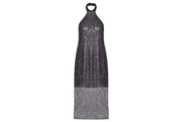 Vestido Paetê - Preto