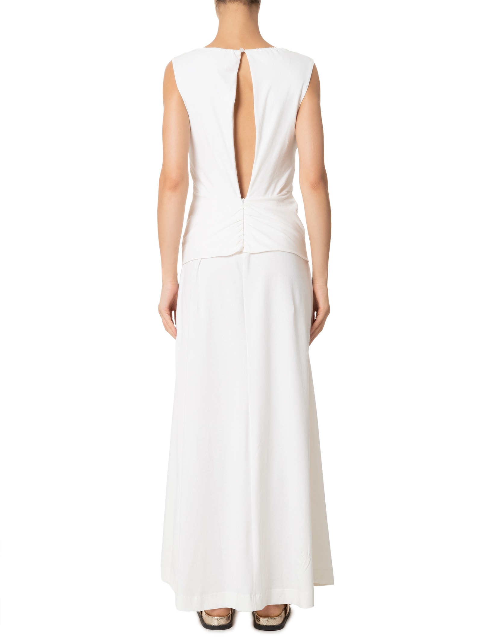 Vestido Pala Franzida Branco Dress To