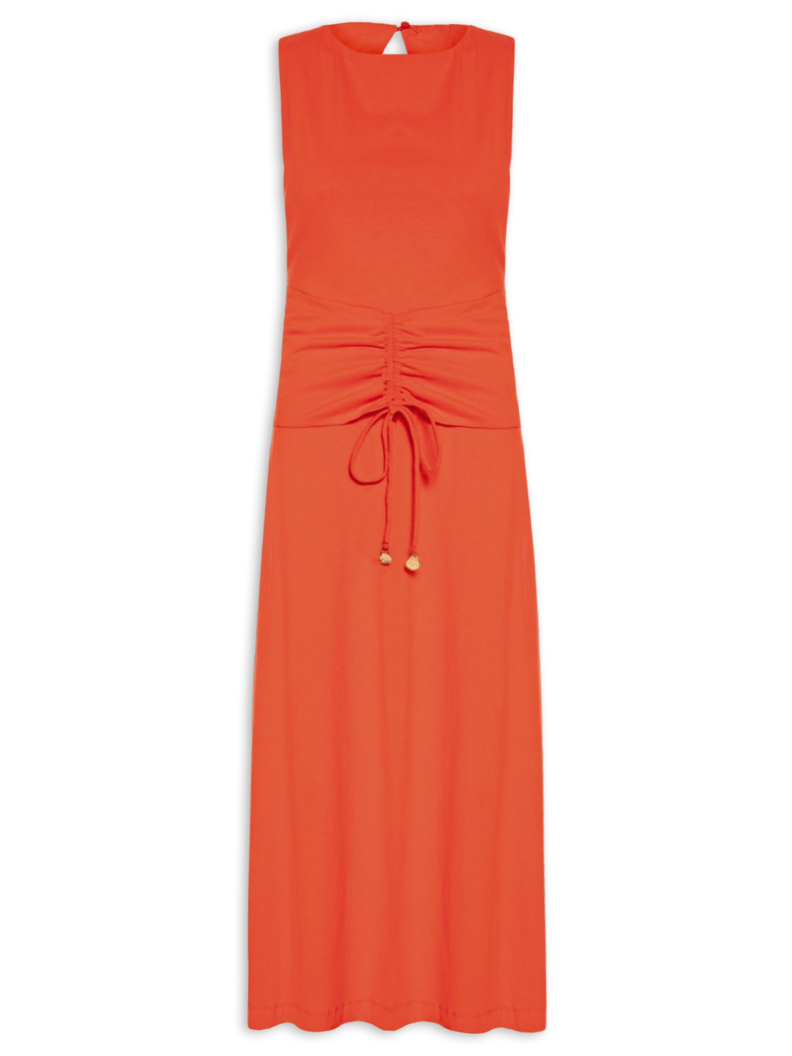 Vestido Pala Franzida Vermelho Dress To