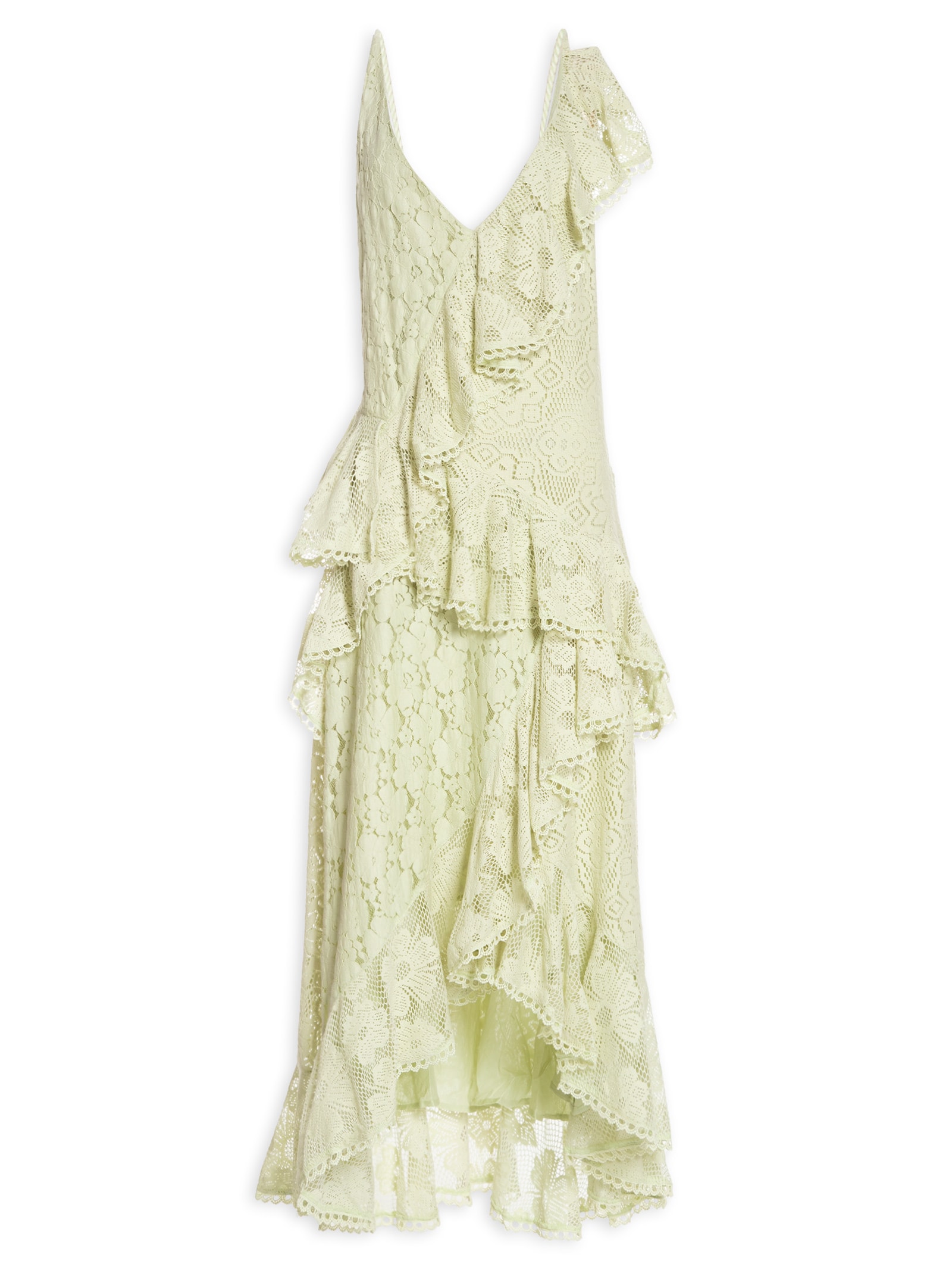 Vestido Patch Renda Verde Farm