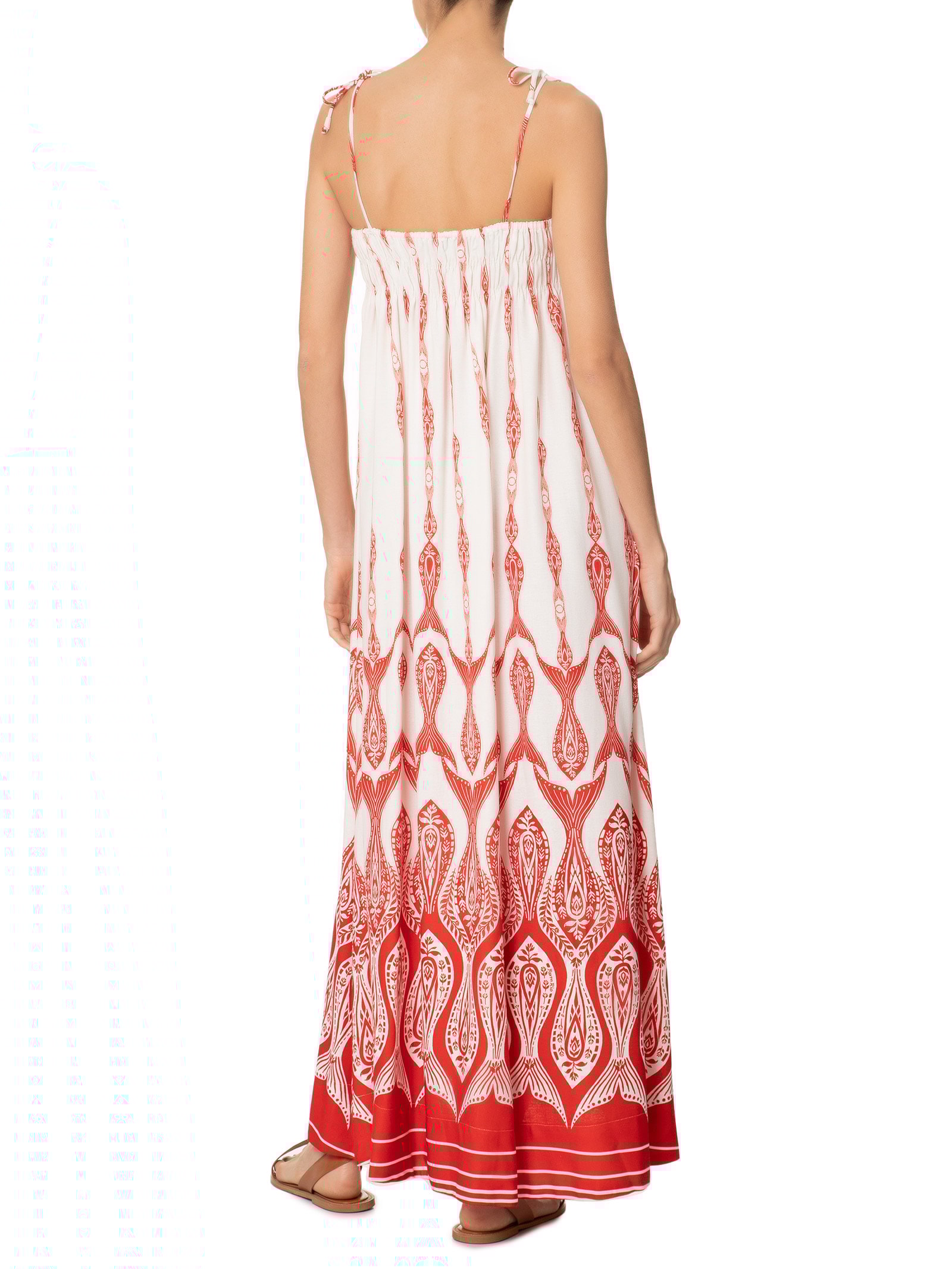 Vestido Peixe Correnteza Branco Farm