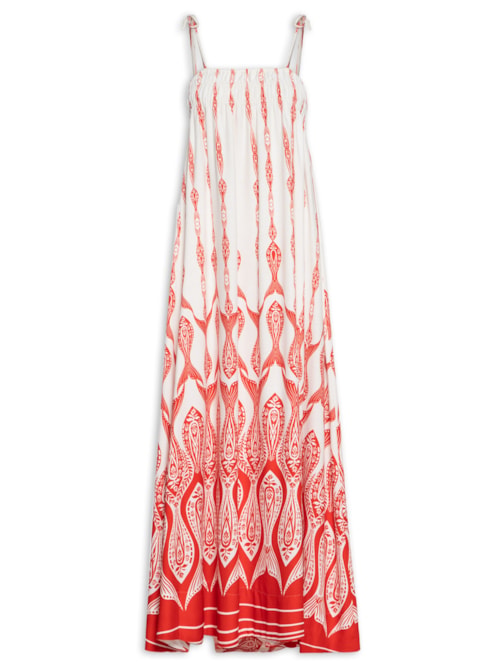 Vestido Peixe Correnteza - Branco