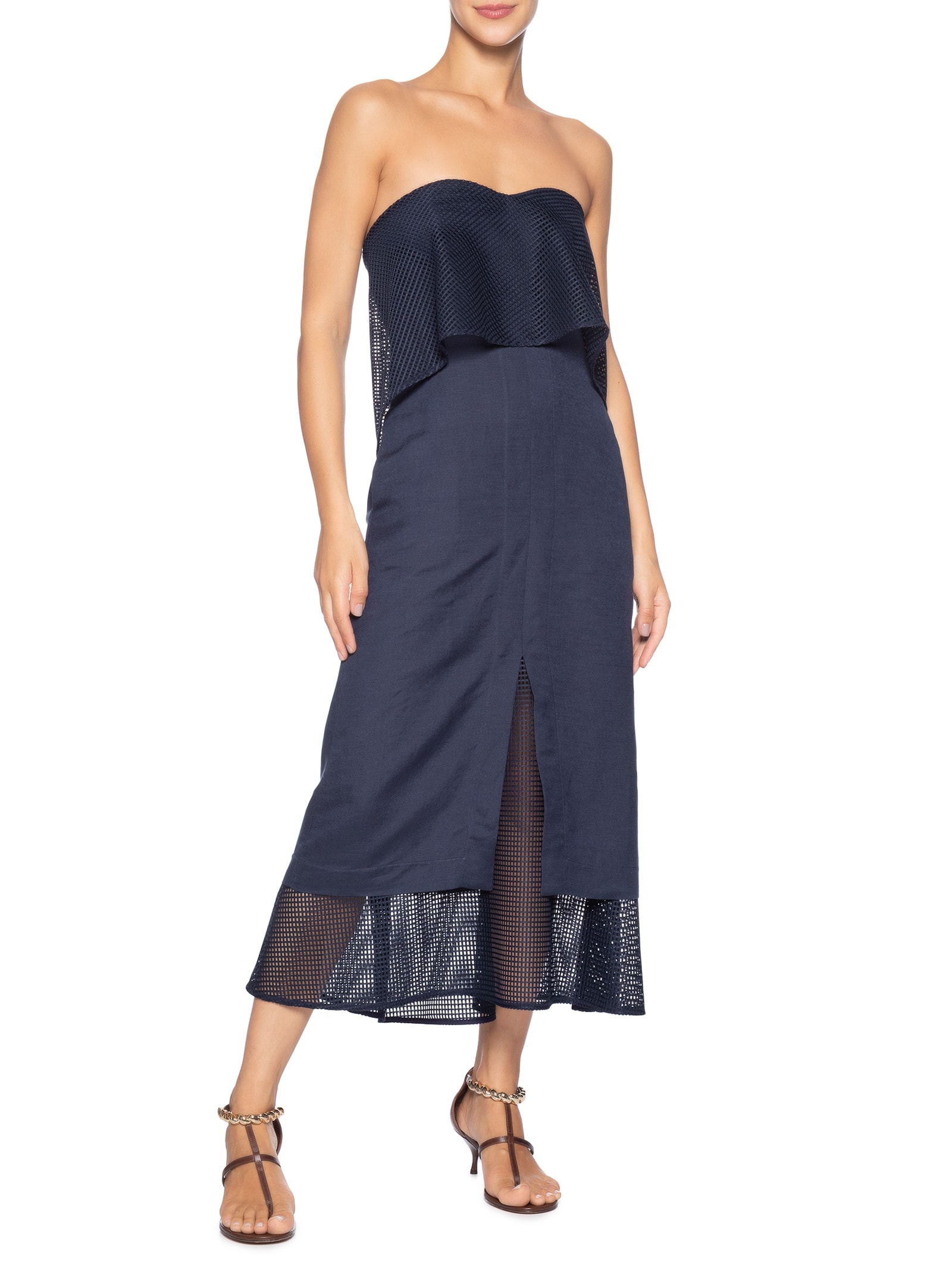 Vestido Pilar Azul Le Lis