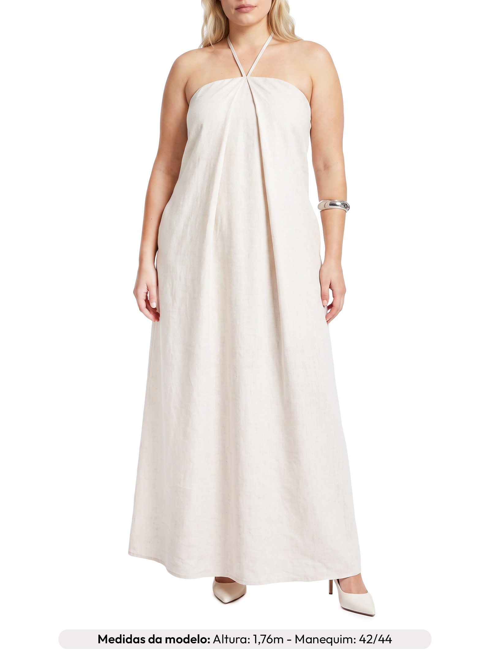 Vestido Pilar Off White Le Lis