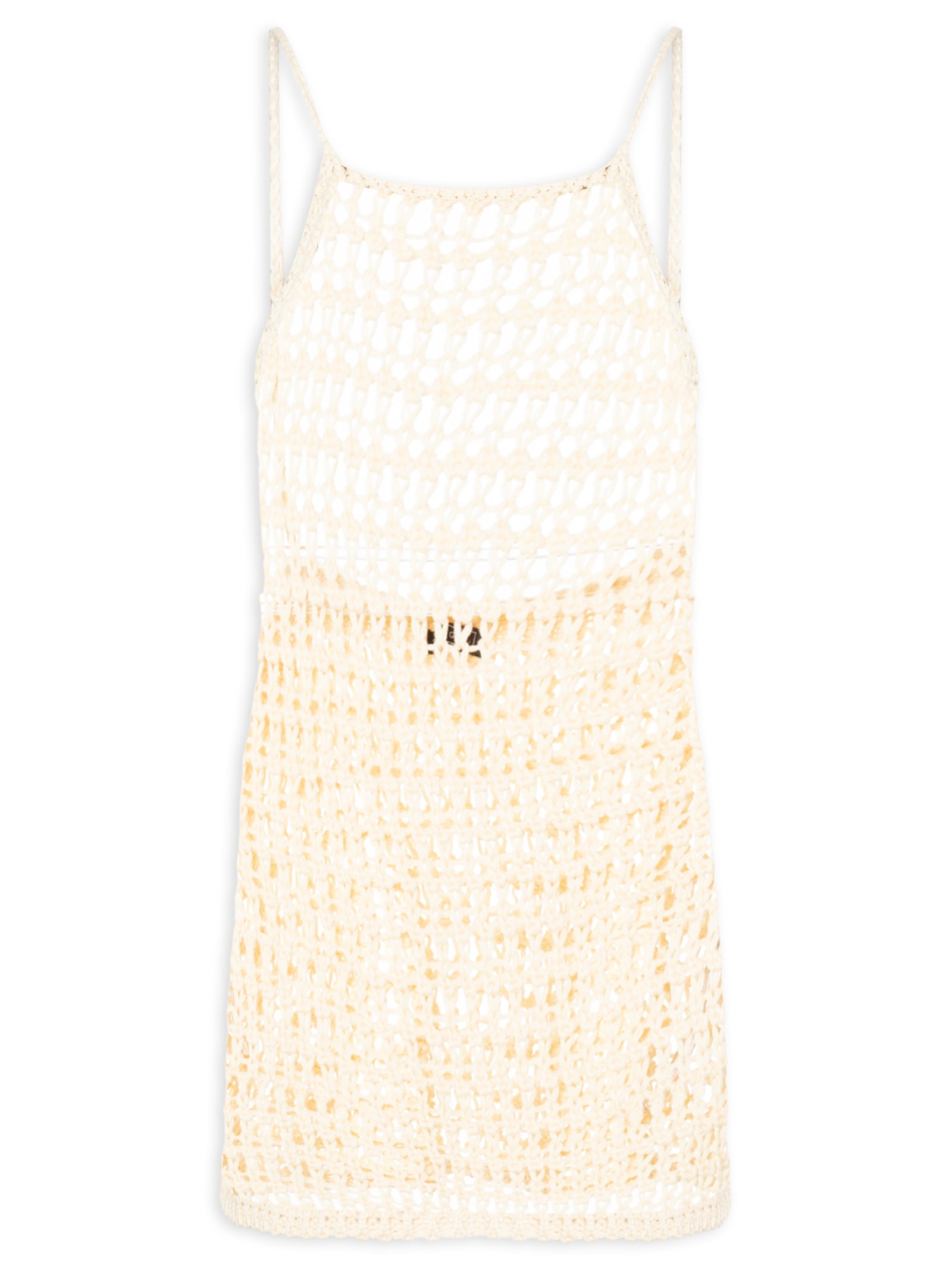 Vestido Pipa Tricot Bege Haight