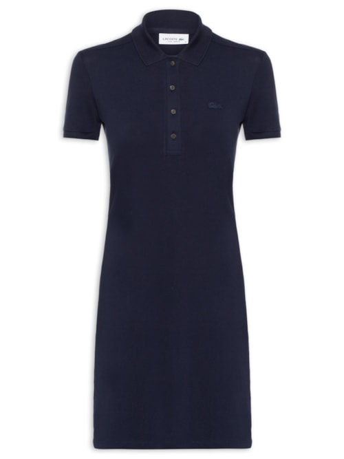 Vestido Piquet – Azul