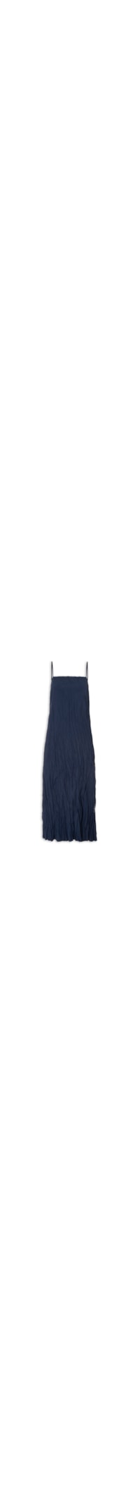 Vestido Pleat Midi - Azul