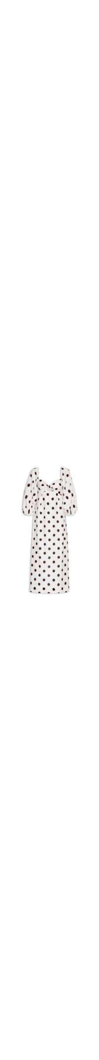 Vestido Poá - Off White