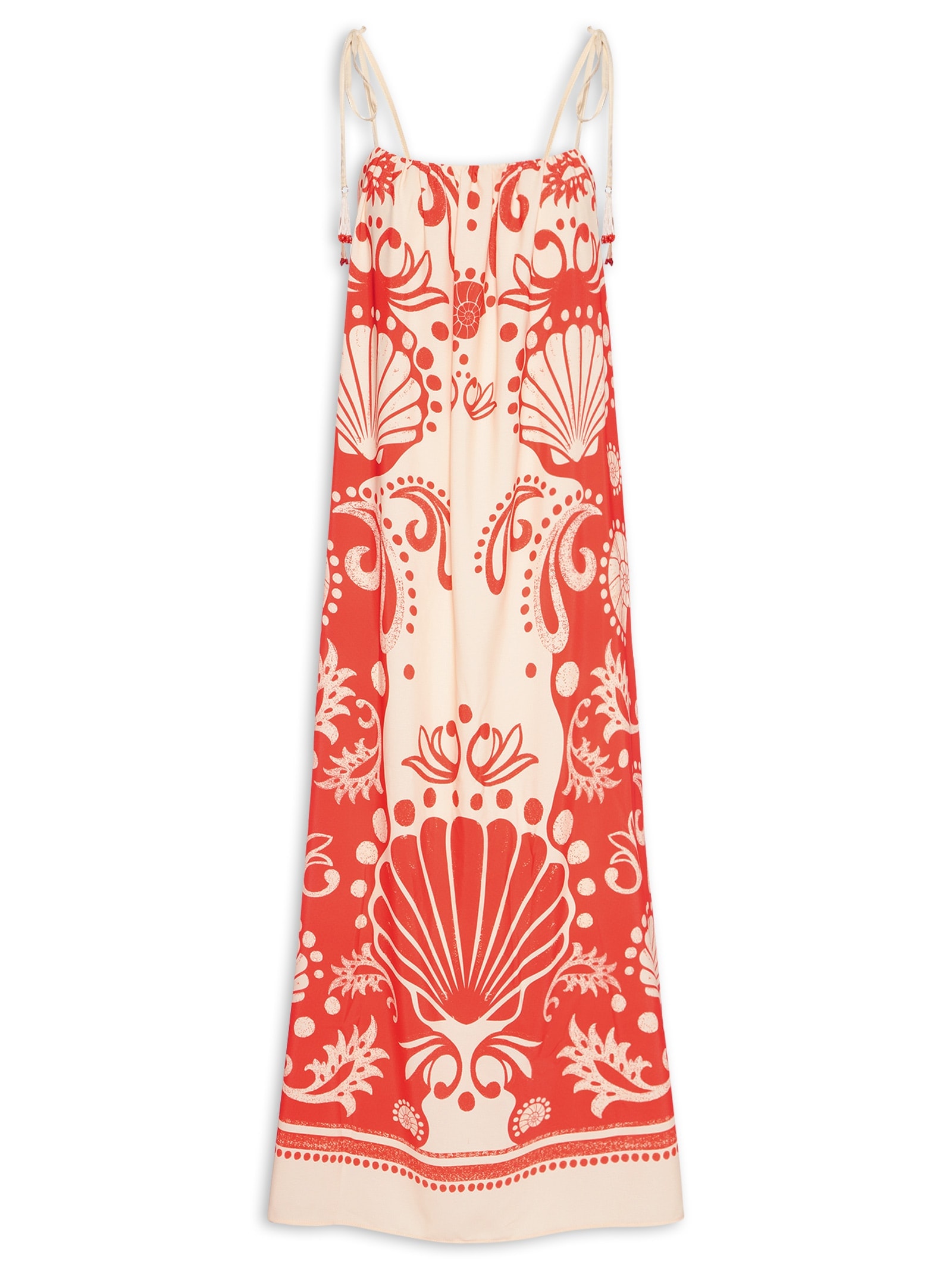 Vestido Poly Marocain Vermelho Lez A Lez