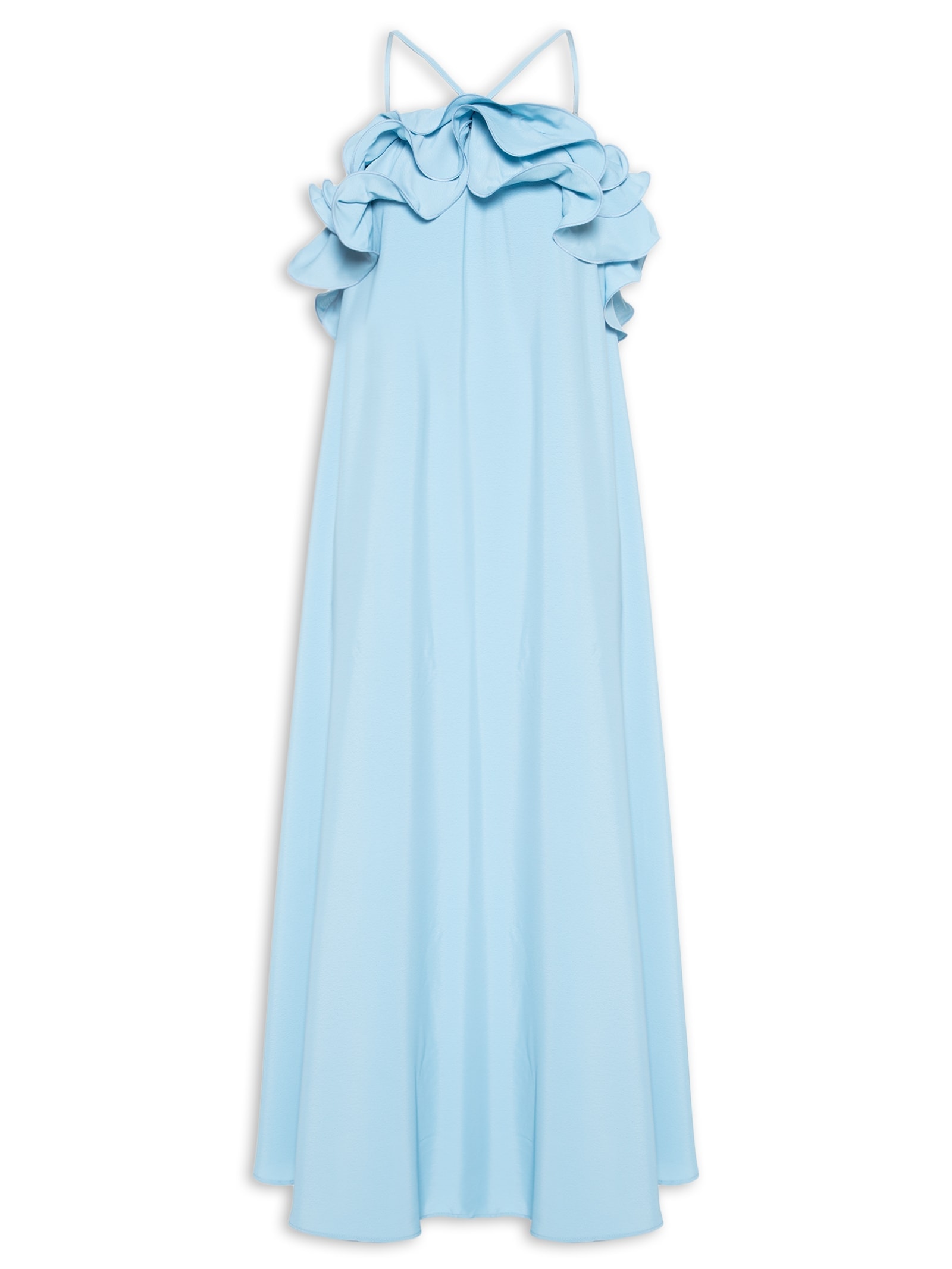 Vestido Poly Marocain – Azul Lez A Lez