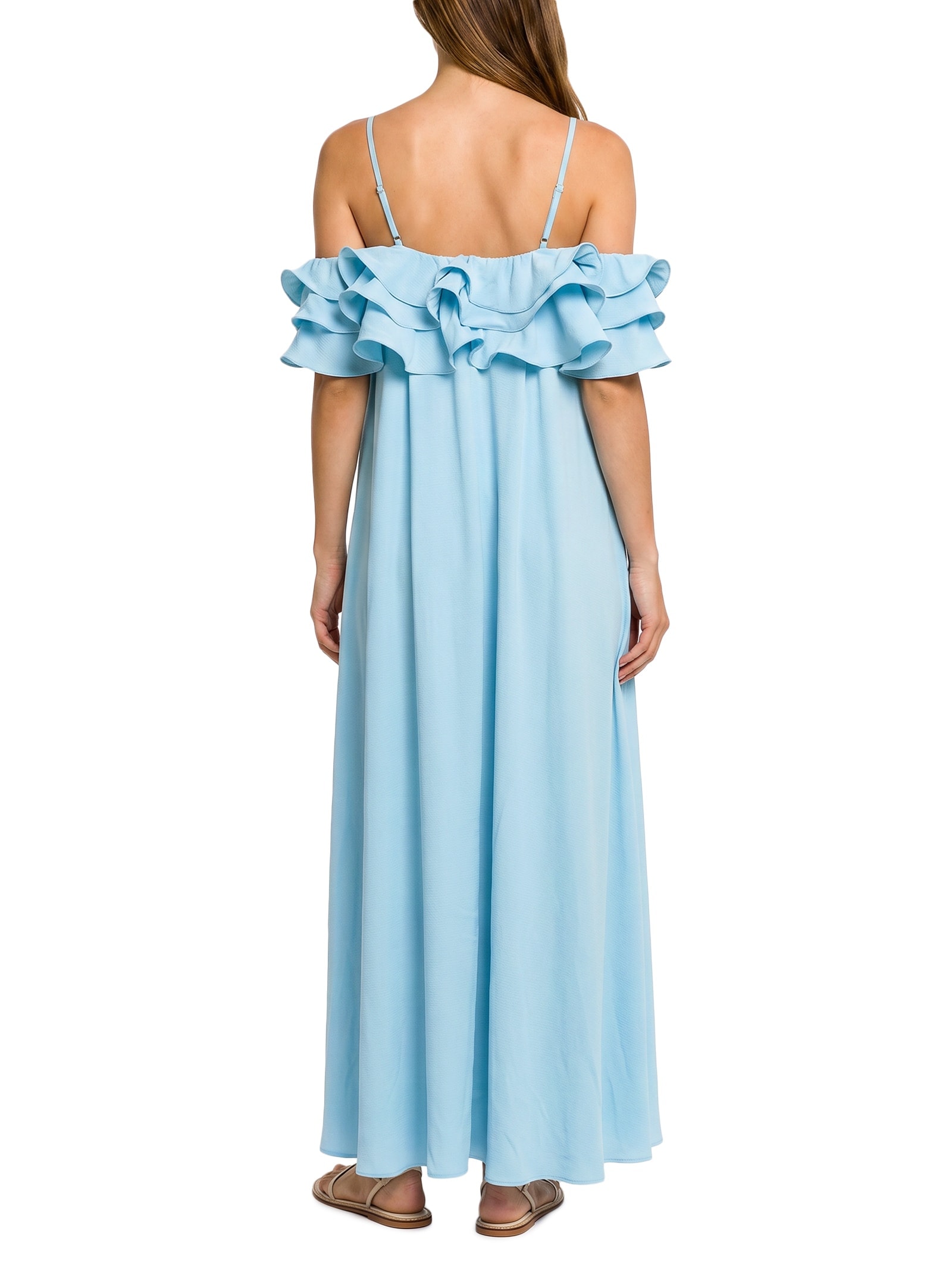Vestido Poly Marocain – Azul Lez A Lez