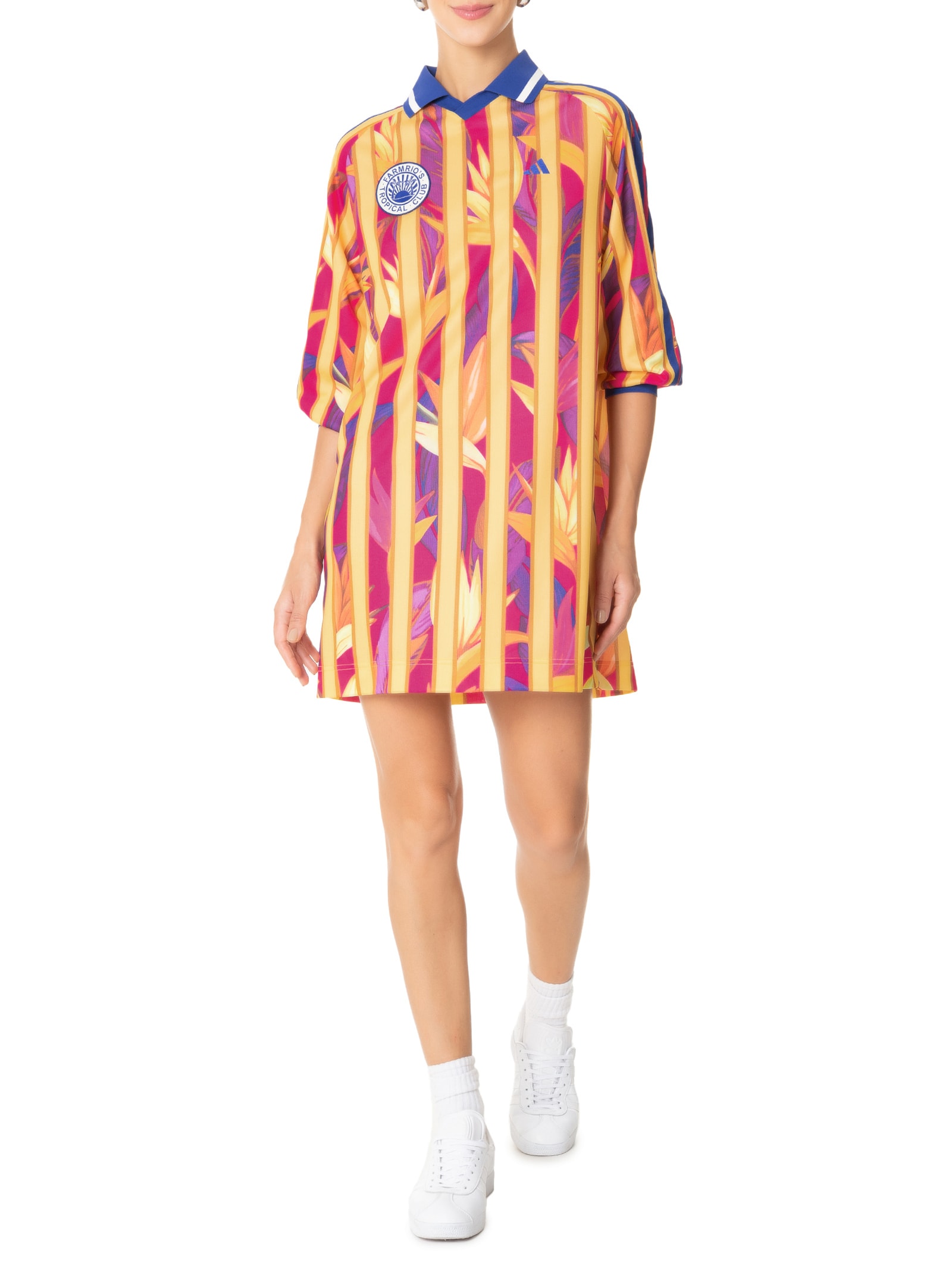 Vestido Premium Dress  Rosa Adidas + Farm