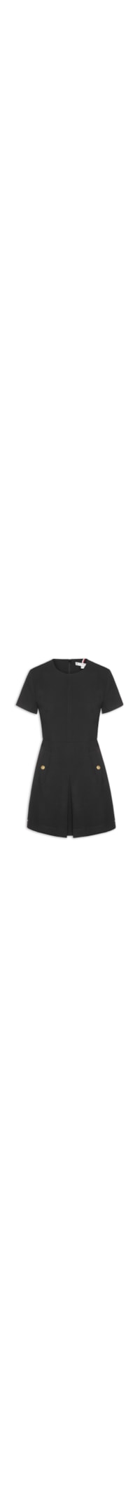 Vestido Punto Mini - Preto