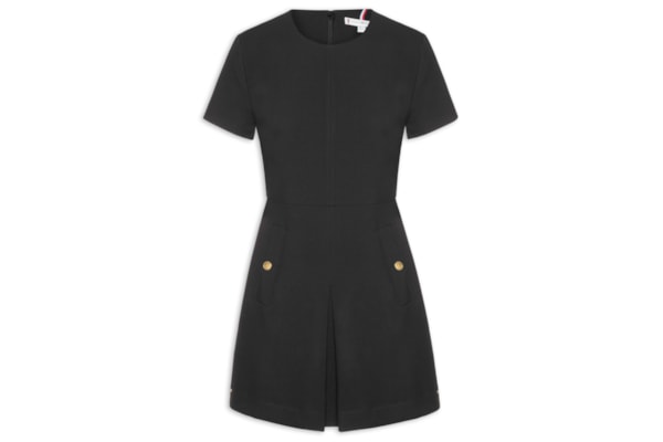 Vestido Punto Mini - Preto
