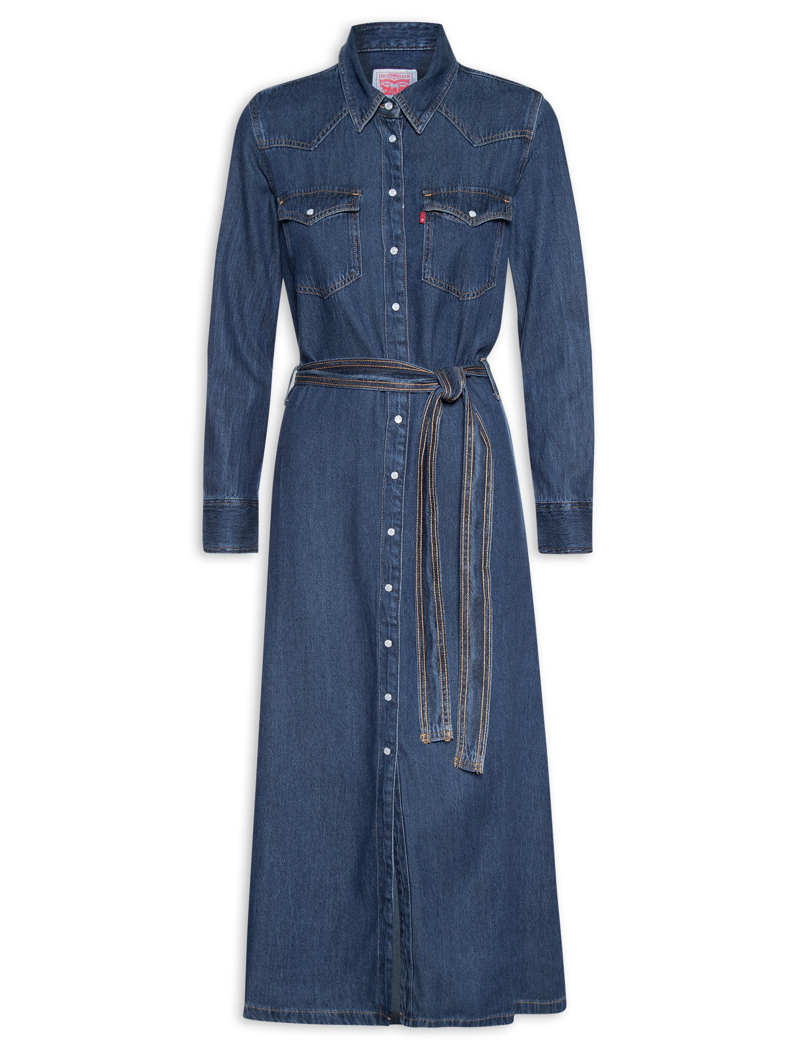 Vestido Quinney Denim Azul Levi's