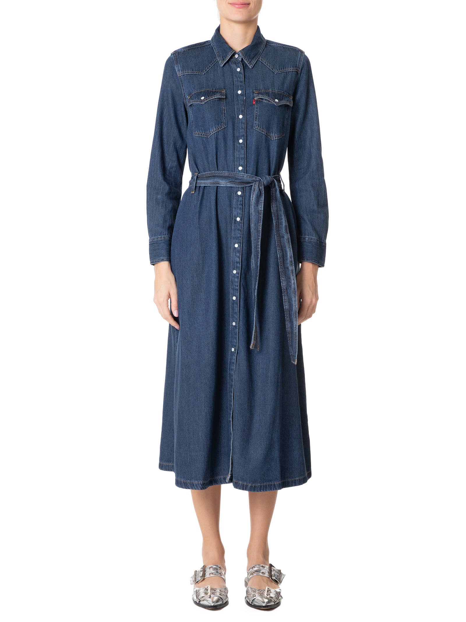 Vestido Quinney Denim Azul Levi's