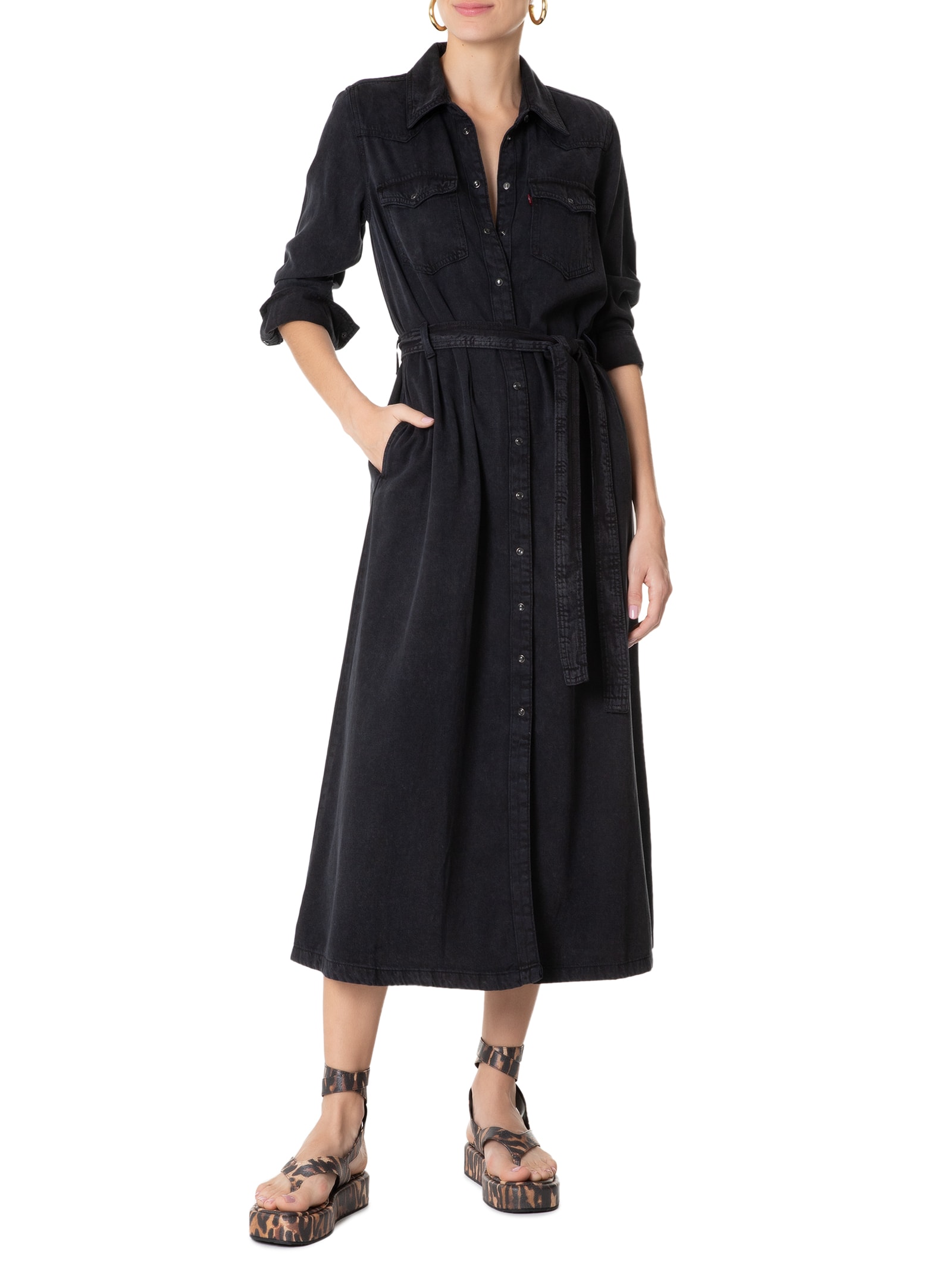 quinney denim dress Levi's Quinney Denim Dress in Blue