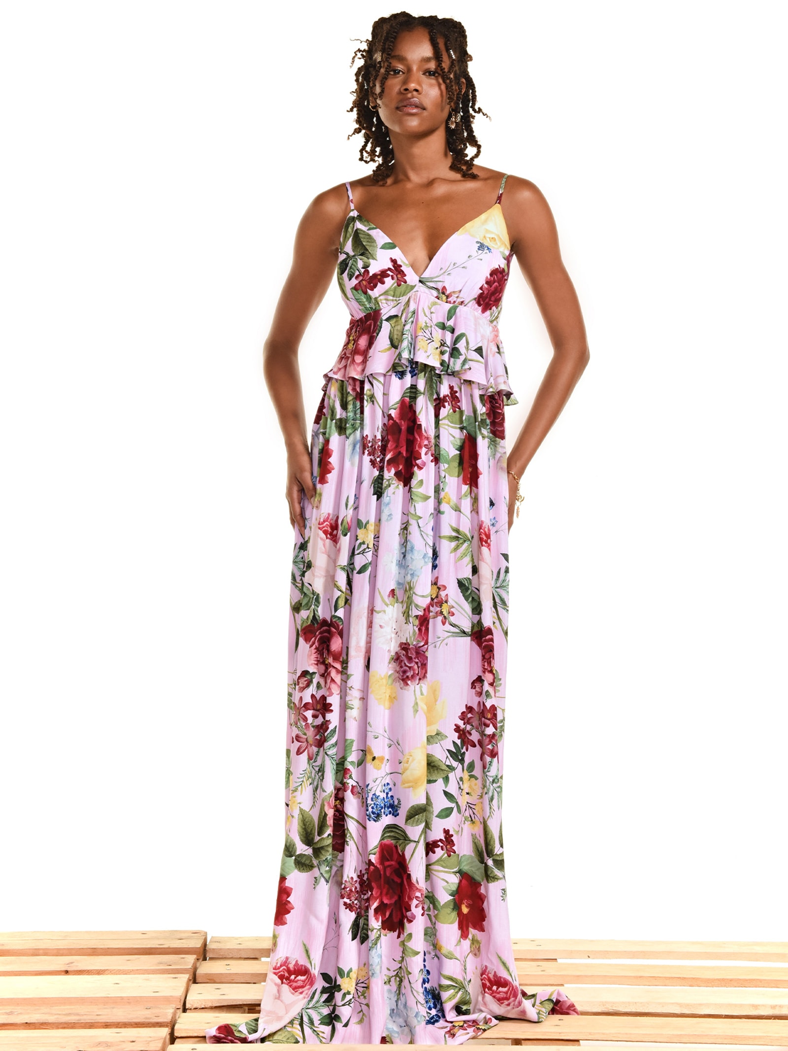Vestido Rachel Rosa Triya