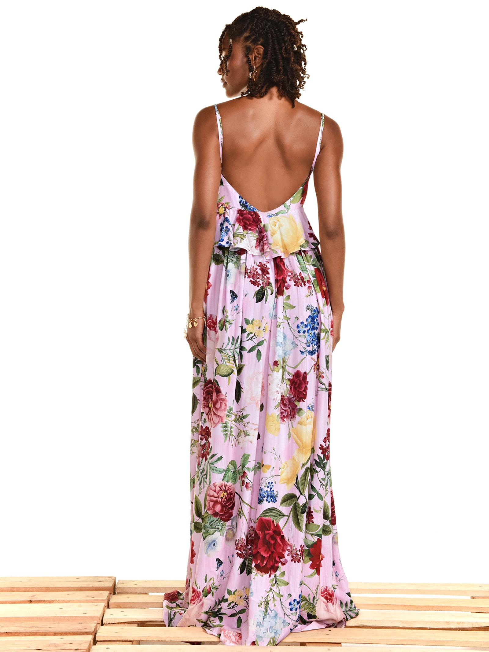 Vestido Rachel Rosa Triya