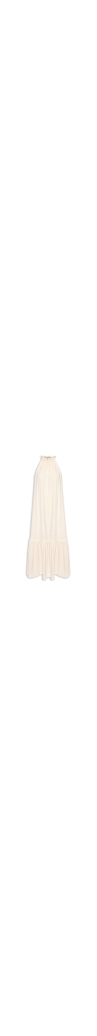 Vestido Rayon New Slub - Bege
