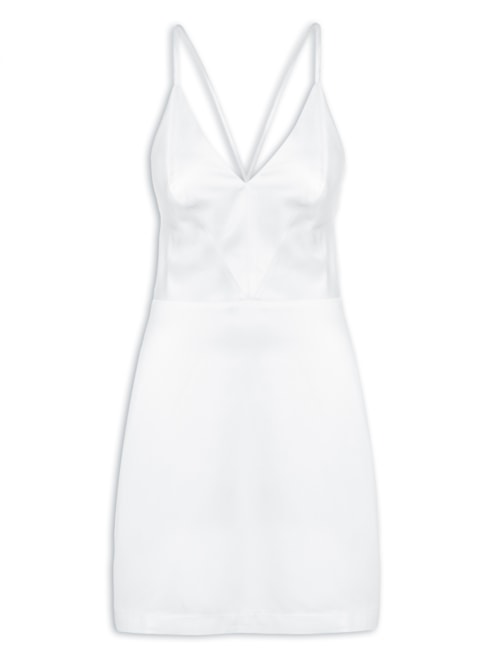 Vestido Recorte Maxine - Off White