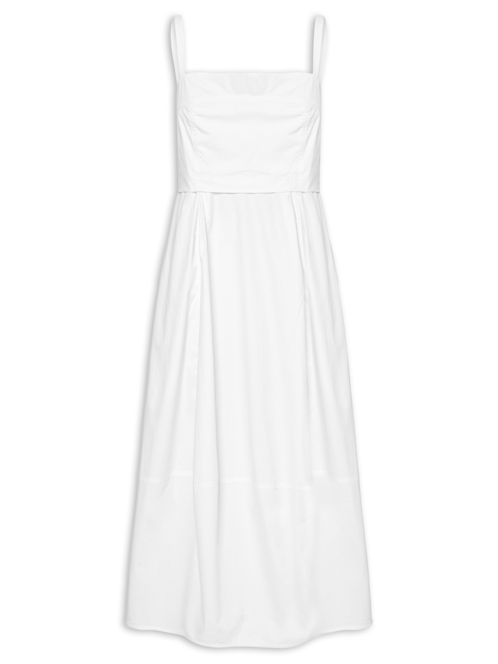 Vestido Recortes Branco Animale